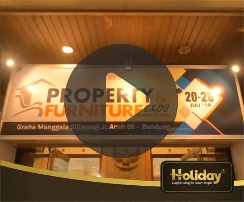 Holiday Springbed @ Property & Furniture Expo - Bandung